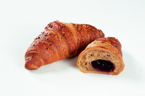 Reuter & Stolt Croissant Vegan mustikka 48kpl 100g (vegaaneille) raaka pakaste