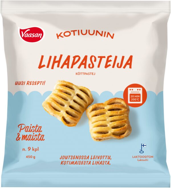 Vaasan Kotiuunin Lihapasteija 10x9x50g